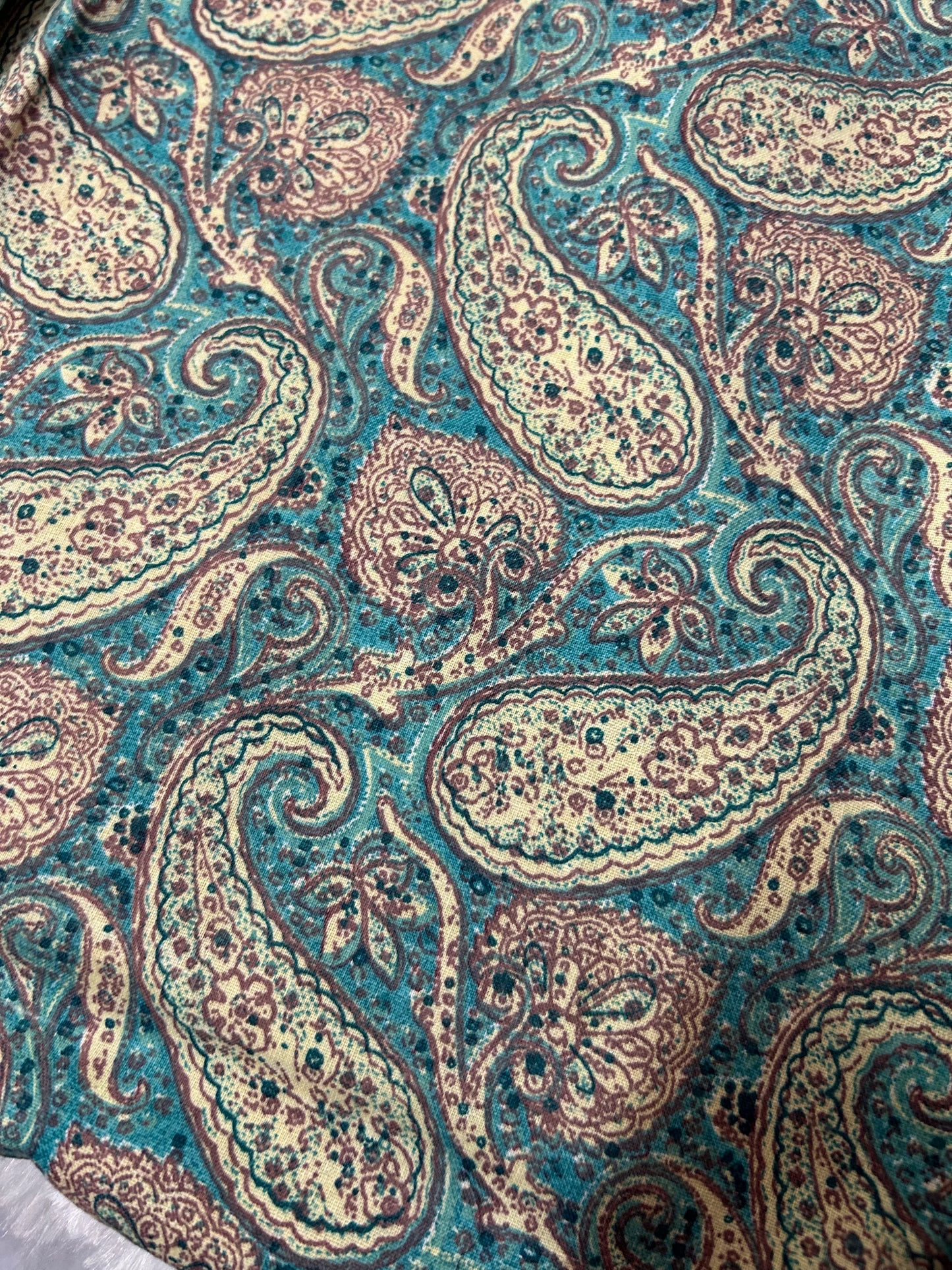 SKYBLUE COTTON SUIT WITH THREAD WORK